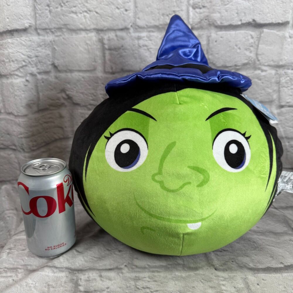 Witch Travel Cloud Pillow Stuffed Halloween Plush Toy Soft Squishy Northwest NWT